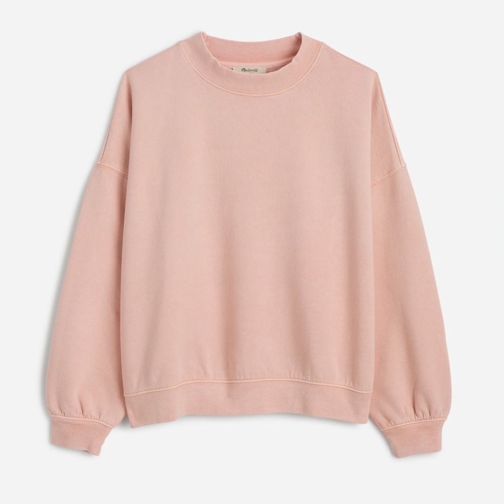 Relaxed Mockneck Sweatshirt